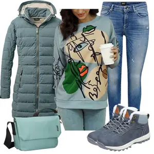 Trendiger Winterlook 1