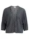 VILA Strickjacke basaltgrau