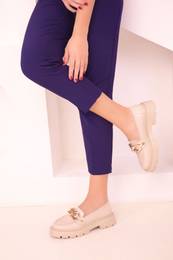 Beige Women's Casual Shoes 18049