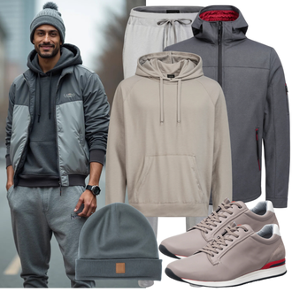 Jogging Winter Outfits "Alltags Outfit"