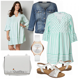 Outfit mit Uhr Armani Exchange "HS ANGEL OF STYLE Kleid"