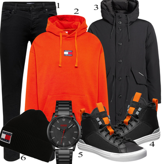 outfit mit Črna Superga Converse "Praktičen videz"