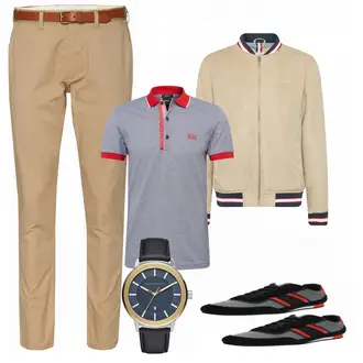 Party Outfits mit Rot Sneaker Boss "Geburtstags Outfit"