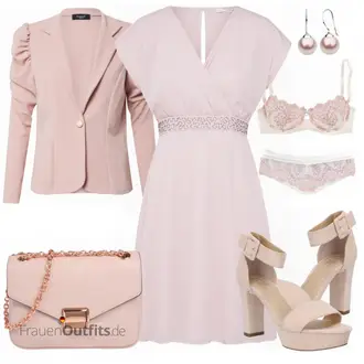 Party Outfits mit Kleid Große Größe About You "Auffälliges Party Outfit"