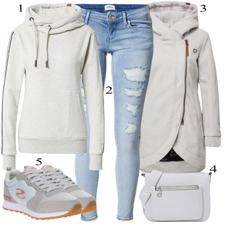 tenues avec Gris/Gris clair/Marron/Beige/Kaki Manteau Softshell/Manteau à Capuche/Manteau en Laine Polaire/Manteau avec Fermeture Éclair/Manteau Léger/Manteau en Polaire/Manteau Polaire Tricot/Veste en Laine/Veste avec Zip Latéral/Veste 2 en 1/Parka d'Hiver/Veste à Glissière/Veste de Printemps/Veste d'Automne/Veste longue/Parka Transition Veste/Veste à Capuche/Veste Durable/Veste Mérinos/Veste Polaire Veste en Polaire Tricotée Alife and Kickin "tenues parfaite"