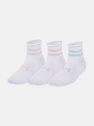 Women's socks UA W Essential Nov 3pk Qtr - Women's