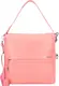 MANDARINA DUCK Athena Schultertasche Leder 32 cm pink