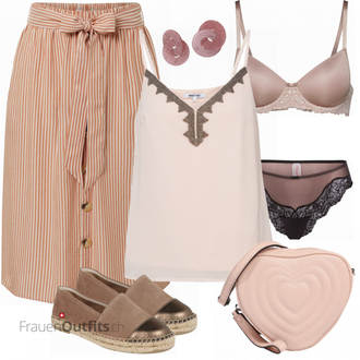 Outfit mit Beige Bh Calida "Sommer BekleidungSommer Bekleidung"