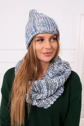 Dmsk souprava s fleecem Wiwiana K273 tmav ed