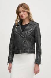 Biker jakna enska, siva barva, DJ4J6062