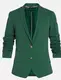 Donkergroene Blazers