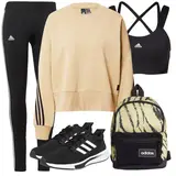 Kurz Leggings Outfits für Damen image