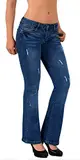 Jeans mit Schlitz in großen Größen image