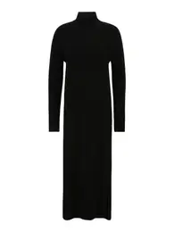 Selected Femme Tall Úpletové šaty 'MALINE' černá