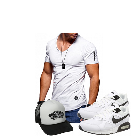Grau/Blau Accessoire Hut Vans kombinieren