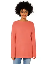Street One Damen A301971 Longpullover, Sunset Coral, 40