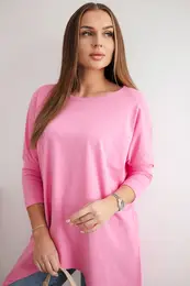 Oversize blouse light pink