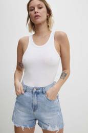 Jeans kratke hlae enski
