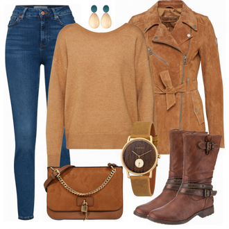 Outfit mit Weiß Freaky Nation "MustangStyle"