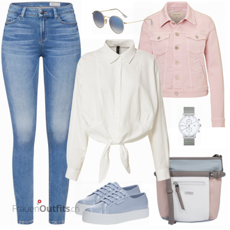 Outfit mit Grau Marc O'Polo "SUPERGA Sneaker"