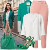 Klassische Blazer mit Strass Outfits image