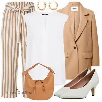 Outfit mit Grau High Heel ESPRIT "Neutraler Alltagslook"