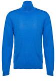 Blaue Kaschmir Rollkragenpullover image