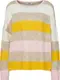 ONLY Pullover ''''JOSIE'''' gelb / grau / rosa
