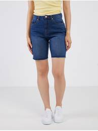 Blue Womens Denim Shorts Dichte - Women