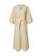 EDITED Kleid 'Caya' beige / wei
