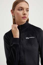 Pulover enski, rna barva, 245J1804