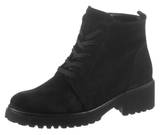 Schwarze Schnürstiefeletten image
