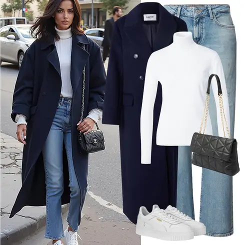 Comment poter Bleu clair/Bleu Pantalon Grande Taille/T-shirt/Jean Boyfriend/Jean Dad/Girlfriend Jeans/Jeans avec Fente/Jeans avec un Trou/Jean Coupe Ample/Chemise Formelle/Jean Coupe Droite/Jeans vintage LTB, Bleu foncé Grande Taille Manteau/Robe Grande Taille/Manteau en Cachemire/Long manteau/Manteau Long/Manteau Mi-long/Manteau Oversize/Manteau Caban/Manteau Vintage/Manteau en Laine/Manteau de Laine kavazi, Blanc/Crème Chemise À Col Roulé/Chemise & Top Grande Taille/Chemisier Grande Taille soft rebels avec Bleu clair/Bleu Pantalon Grande Taille/T-shirt/Jean Boyfriend/Jean Dad/Girlfriend Jeans/Jeans avec Fente/Jeans avec un Trou/Jean Coupe Ample/Chemise Formelle/Jean Coupe Droite/Jeans vintage LTB