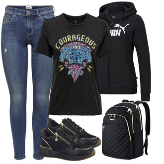 Studenten Outfits "Vrijetijds look"