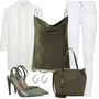 High Heels mit Jeans-Culotte kombinieren image