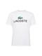 LACOSTE T-Shirt dunkelgrün / weiß