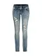 LTB Stretchige Skinny Jeans Molly blue denim