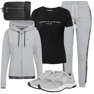 Bequemes Outfit für den Sport 