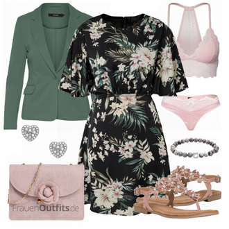 Outfit mit Blau AX Paris "Schöner Sommer Look"