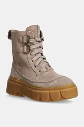 Nizki kornji iz semia CARIBOU X BOOT LACE WP enski, be barva, 2048431265