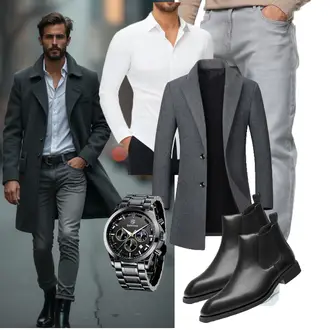 Business Outfits Schön mit DEMEANOR "Business Outfit"Look: Boyfriend, Casual, Coole, Moderne, Schön, Chill, Büro, Business, Dad, Nahtlos