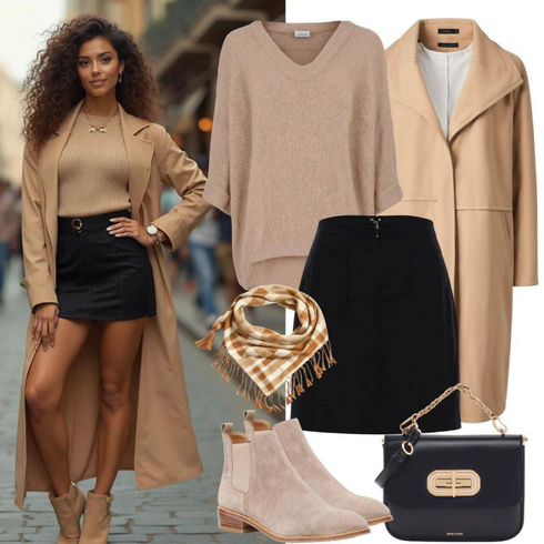 Comment poter Beige/Marron/Gris/Violet/Kaki Botte au Genou/Botte Longue/Botte Large/Bottes avec Fermeture Éclair/Botte de Motard/Cuissarde Plate/Ranger/Bottes d'Équitation temu, Beige/Blanc/Marron Pull en Laine/Pull Nicki/Pull en Maille Fine/Pull en Cachemire/Pull à Col-V/Pull Jacquard/Pull Imprimé evoked, Beige/Kaki/Marron Écharpe Calvin Klein avec Beige/Marron/Gris/Violet/Kaki Botte au Genou/Botte Longue/Botte Large/Bottes avec Fermeture Éclair/Botte de Motard/Cuissarde Plate/Ranger/Bottes d'Équitation temu