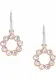 FOSSIL Ohrhaken ''''Vintage Glitz'''' silber / rosegold