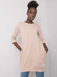 enski pulover Fashionhunters Beige