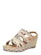 MARIAMARE Sandale ''''ILSA'''' beige / navy / wollweiß