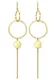 Thomas Sabo Paar Ohrstecker Scheibe, H1934-413-39 gold