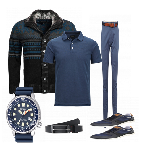 Blau Hemd Jack & Jones kombinieren