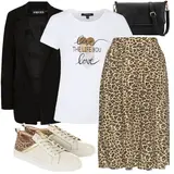 Rock Outfits ausgestellt image