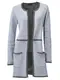 Heine Longstrickjacke hellblau