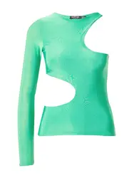 Nasty Gal Shirt grün